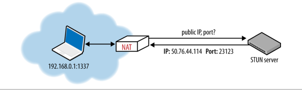STUN_query_for_public_IP_and_port